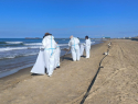 Новые выбросы мазута в Анапе