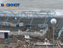 Море вышло из берегов: разрушения после мощного шторма в Анапе