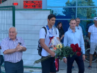 Двукратного Чемпиона мира по пляжному самбо Александра Дурнояна встретили в Анапе