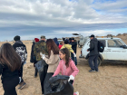 С пляжей Витязево вывезли более 20 «кубов» мусора