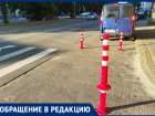  Анапчанин просит отремонтировать ограждения пешеходного перехода на улице Лермонтова