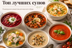 Топ лучших супов для вкусного обеда: 6 домашних рецептов с КБЖУ