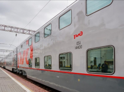 Из Москвы в Анапу запустили первый двухэтажный поезд