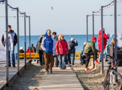 В новогодние праздники Анапа приняла 42 000 туристов