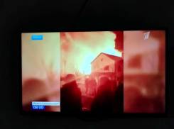 О пожаре в Анапе рассказали на Первом канале. Сгорел мини-отель