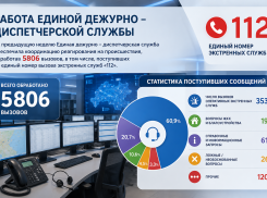 В Анапе за неделю ЕДДС обработала более 5,8 тысячи вызовов