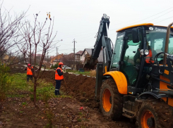 В Витязево под Анапой газифицировали микрорайон