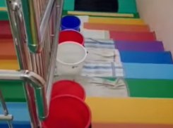 В детском саду под Анапой от сильного дождя протекла крыша