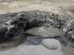 Недалеко от Анапы грязевой вулкан Шуго начал проявлять активность