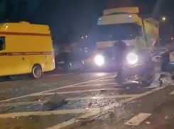 На повороте в Тарусин на въезде в Анапу произошло массовое ДТП