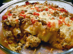 Рецепт лазаньи с мясом и тыквой