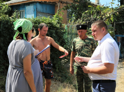 В сельских округах Анапы проводят профилактику пожарной безопасности