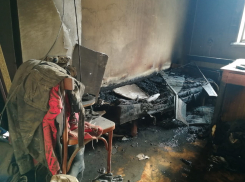 В Анапе на Пионерском проспекте во время пожара погиб человек