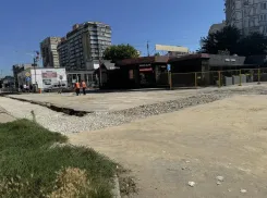 В Анапе завершили ремонт на месте крупного разрытия на улице Ленина