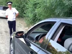 Полицейские устроили погоню за нарушителем правил тонировки в Анапе
