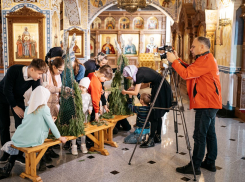 Первый канал снял сюжет о подготовке анапского храма к Рождеству Христову