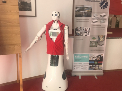 Чудо техники: в Анапу приехали говорящие роботы