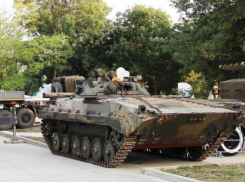 В Анапе в парке военной техники появился новый экспонат