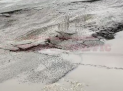 Дорога смерти появилась на одной из улиц Анапы