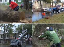 Несмотря на шторм: анапские коммунальные службы оперативно справились с задачей 