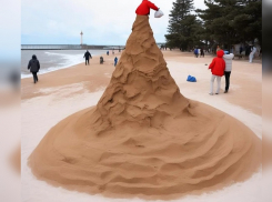 Мнение ИИ: нейросеть по своему увидела зимний символ Анапы – Песковика