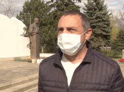 В Виноградном, недалеко от Анапы, ко Дню Победы приводят в порядок мемориал