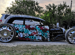 Анапчанин создал из 65-летнего «Москвича» уникальный суперавтомобиль