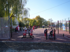 В станице Гостагаевской под Анапой открыли площадку для сдачи ГТО