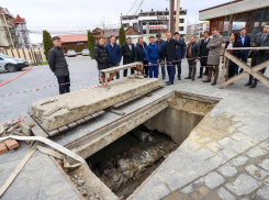 В Витязево завершаются работы по модернизации водоотводного канала