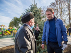 В станице Анапской после реконструкции открылся парк 70-летия Победы