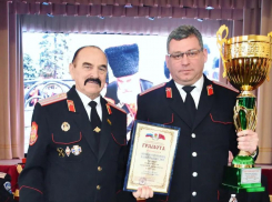 Анапское казачье общество стало лучшим в Таманском отделе