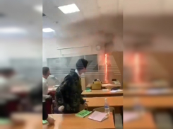 В школе Анапы прямо во время урока произошел пожар