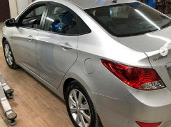 В Анапе с улицы Чехова угнали Hyundai Solaris