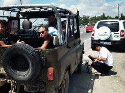 В Анапе арестовали 16 джипов и квадроциклов