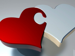 В День всех влюблённых в Анапе пасмурно и снежно