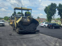 В Гостагаевской идёт ремонт улицы Советской