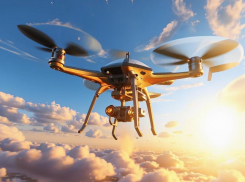 Из-за падения обломков БПЛА на Кубани произошел пожар