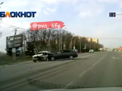  Момент жёсткого ДТП на Анапском шоссе попал на видео