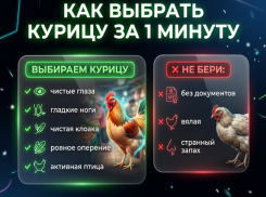 Чек-лист: как выбрать курицу за 1 минуту