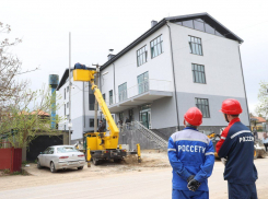 Вокруг ДК в Сукко под Анапой благоустраивают территорию