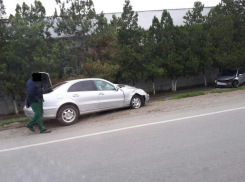 В Супсехе под Анапой три автомобиля попали в ДТП