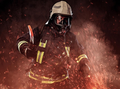 Ночью в Анапе горела мансарда частного дома