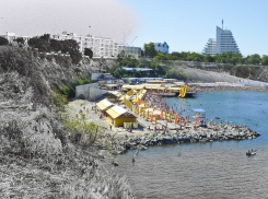 Анапа прежде и сейчас: как выглядел пляж «Малая бухта» в 80-х годах прошлого века