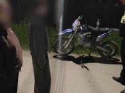 Под Анапой задержали 10-летнего водителя мотоцикла