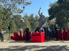 В Анапе предали земле павших защитников Отечества