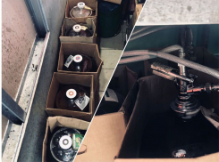 В Анапе полицейские изъяли 210 литров нелегального алкоголя 