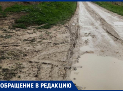 Галия Макагонова просит привести в порядок улицу Чкалова в Супсехе под Анапой