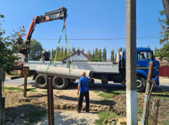 В Анапе продолжают обустраивать водоотводные каналы