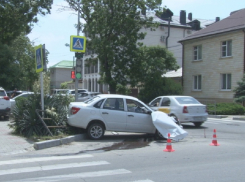 В Анапе столкнулись три автомобиля, есть пострадавшие