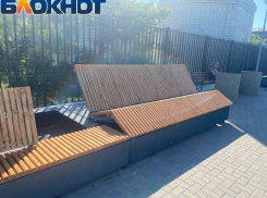 Набережную на Высоком берегу в Анапе украсили необычные лавочки